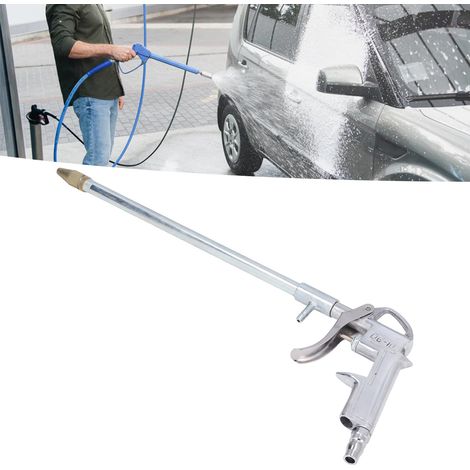 Pistolet de nettoyage pneumatique, tête droite, tige extensible, pistolet de nettoyage moteur, pistolet à eau, pistolet pulvérisateur, souffleur de poussière, souffleur de suie. (1/5)