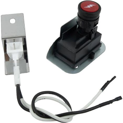 Allumeur kit barbecue pièces de rechange compatible pour Weber Q1200 Q2200 64868 série gril gaz kit allumage (1/5)