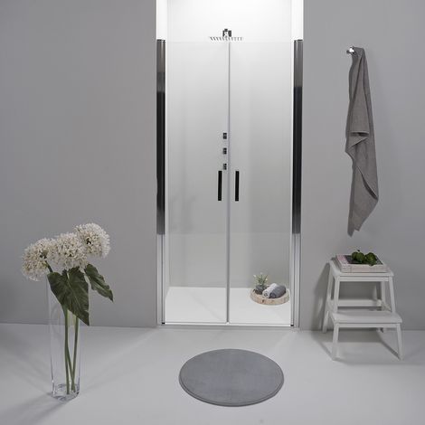 PORTA DOCCIA NICCHIA ELITE 120 CM SALOON TRASPARENTE (1/5)