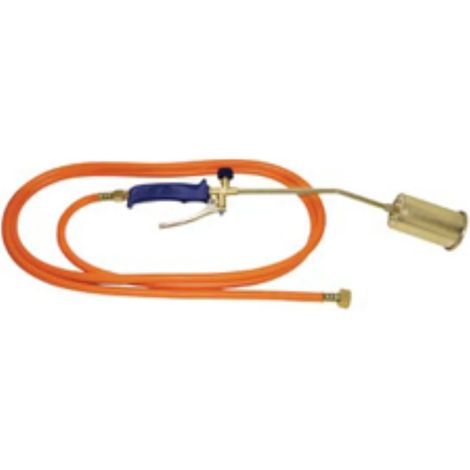 Torche unique ELMA 60 mm avec gâchette et tuyau butane de 3 m