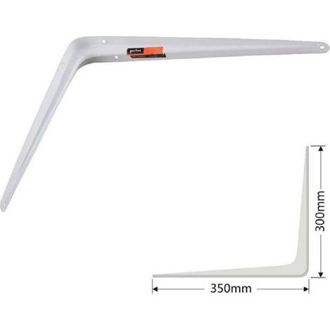 Trade Shop - ANGOLARI STAFFS 2PZ SUPPORT SUPPORT REGYMENSOLE 300X350MM - Weiß