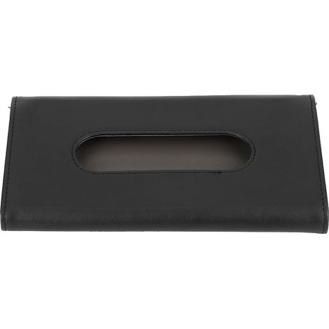 Porte-tissus pour voiture en cuir PU - Support essuie-tout pour SUV et camionnette (1/5)