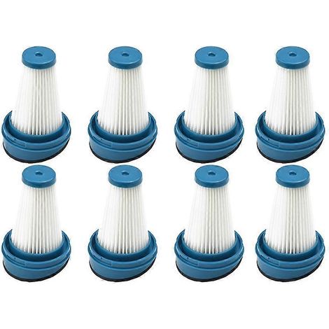 Lot de 8 filtres HEPA pour aspirateur Black & Decker HSV320J, HSV420J, HSV520J, SVA420B, SVA520B et SVF11 (1/5)