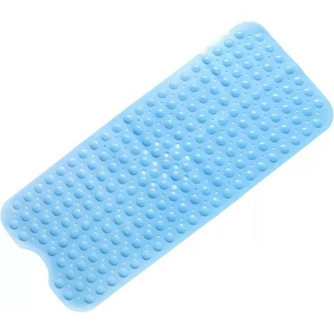 Alfombrilla de bañera  40 x 100 cm  Sin BPA  Antideslizante  Lavable a máquina  Resistente al moho