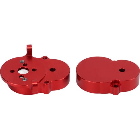 Boîtier de transmission arrière en aluminium pour camion WPL D12, pièce de rechange robuste et durable. (1/5)