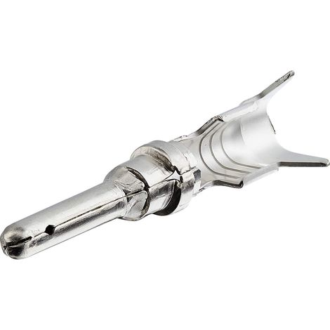 Amphenol AS-KM 102 Crimpkontakt Kontaktstift (M) 2,5mm² - 4mm² AWG14 - AWG12 silber Werkstoff Kupferlegierung - 1 Stück (1/2)