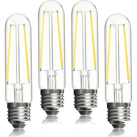 Ampoule E27 Dimmable LED 4W 40W Ampoule Tube E27 2700k Blanc Chaud 400LM AC220-240V Ampoules LED T30 Tubulaires Décorative Style Vintage Salon Suspensions Lustres (1/5)