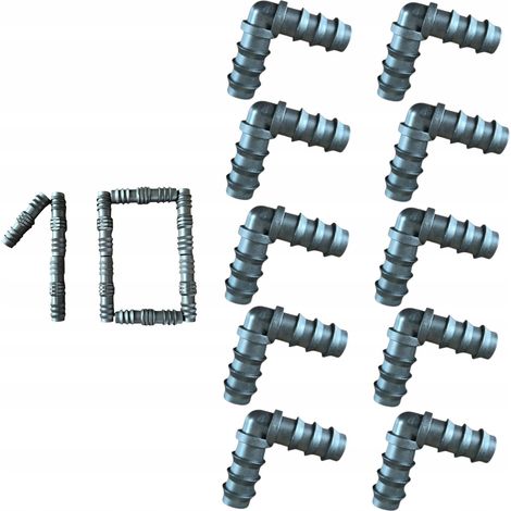 Coude à pression PE 16 - lot de 10 pièces (1/3)