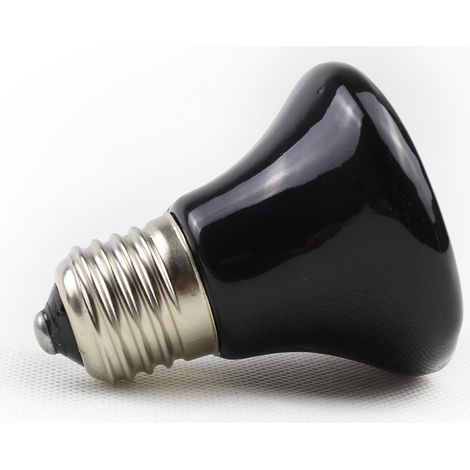 Mini lampe chauffante céramique E27 35W pour reptiles, animaux nocturnes et régulation de l'humidité (1/5)