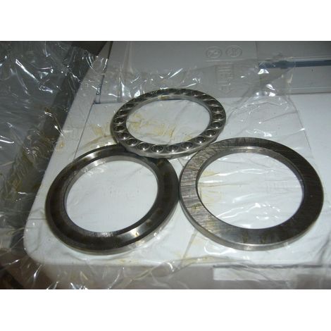 CUSCINETTO A SFERE A GOLA PROFONDA ASSIALE FAG 51111 55X78 (1/2)
