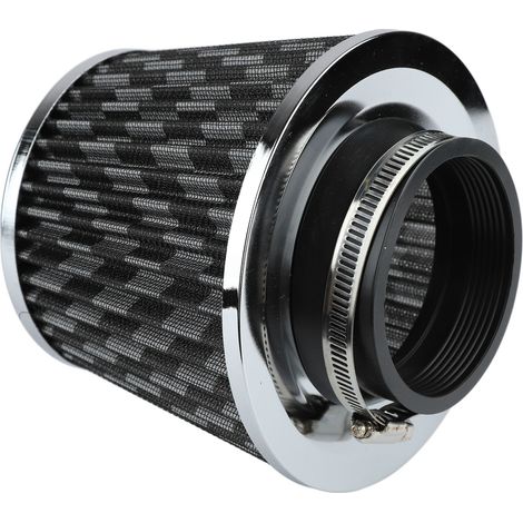 Filtre à air pour voiture, haute performance, filtration puissante, support radial de 16 pouces, style fibre de carbone (1/5)