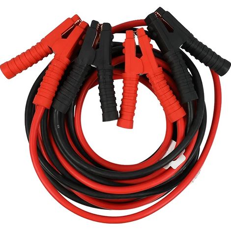 Cavi di avviamento di emergenza, capacità 3000 AMP, lunghezza 6M, 6m (1/5)
