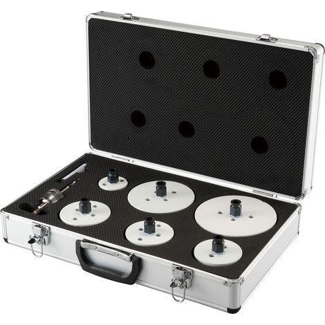 Makita E-15780 Assortimento seghe a tazza Ezychange in valigetta 8 Pz. (1/2)