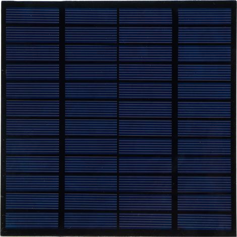 3W 12V polykristallines Silizium-Solarmodul, für Batterieladegerät, DIY-Wissenschaftsprojekt (1/5)