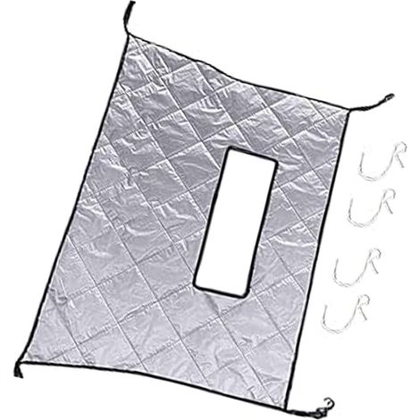 Protection hivernale pour calandre avant, anti-poussière et anti-neige pour SUV, camping-car, camion et fourgonnette (1/5)