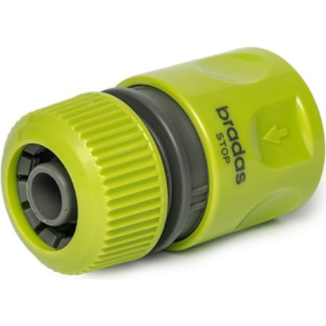 Conector rápido para manguera de 1/2" con línea de tope LE-2140 bradas 5183 (1/4)