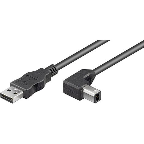 MANHATTAN Cavo USB V. 2.0 A/B Angolato mt . 0,50 (1/2)
