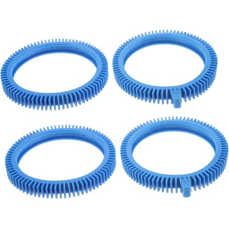 4 Stück Poolreiniger Ersatzreifen PVC Reifen für