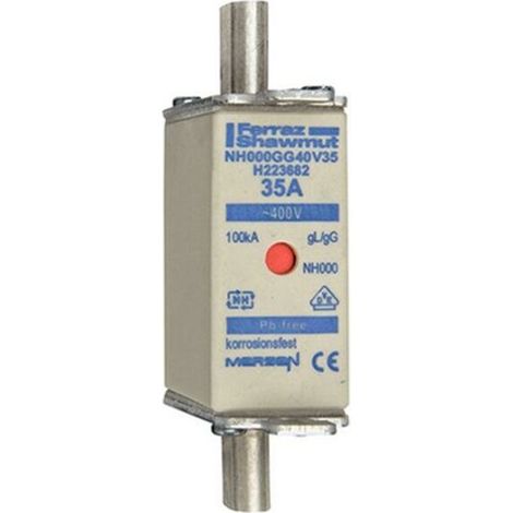 Mersen NH-SICHERUNG 000 50A 400V GG (NH000GG40V50)