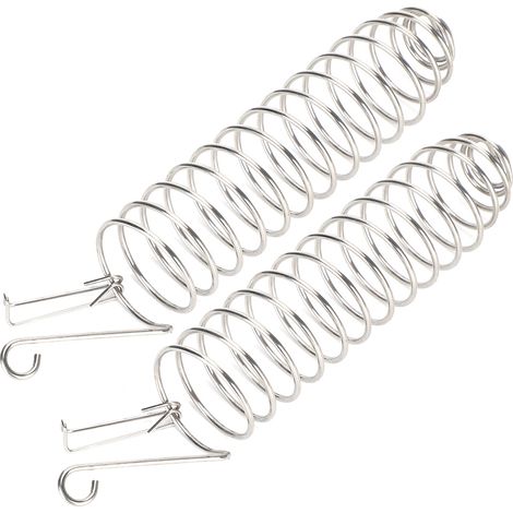 2 Pièces Fermoir de Sécurité en Acier Inoxydable pour Oiseaux Perroquets, Distributeur de Nourriture et Panier de Fourrage (1/5)