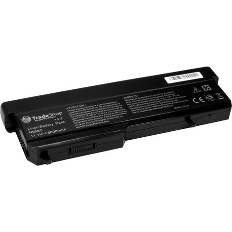 AKKU 6600mAh ersetzt Dell G-276-C PP-36-L PP-36-S T-112-C T-114-C T-116-C Y-022-C Y-024-C PP36L PP36S T112C T114C T116C Y022C Y024C 45110655 für Dell Vostro 1300 1310 1320 1500 1510 1520 2500 2510