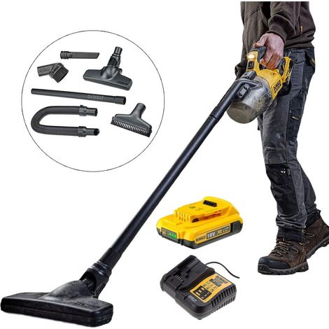 Dewalt DCV501LN 18v L-Class Cyclone Vacuum Cleaner + Accessories + 2ah Battery (1/5)