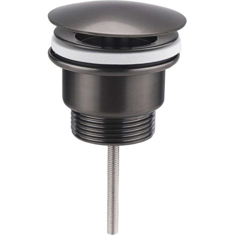 Sapho Accesorios - Desagüe sin cierre, gun metal 542.742.5GM (1/2)
