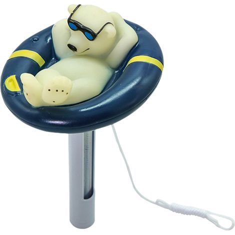 Swimming Pool Thermometer, Floating Pool Thermometer with Rope, Animal and Plant Shapes, Shatterproof, Thermometer for Outdoor and Indoor Pools, Spas, Jacuzzis (1/5)