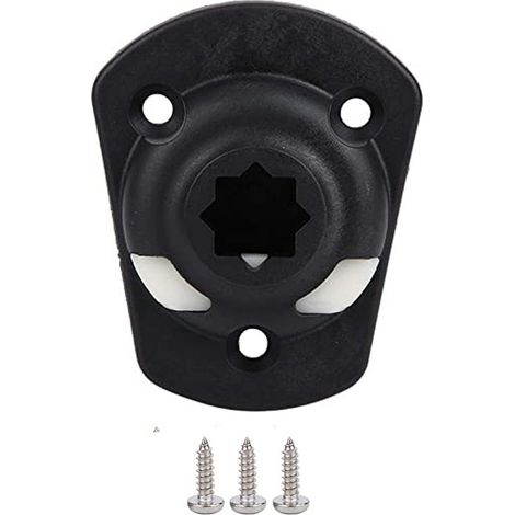 Kayak camera mount, fan-shaped three-hole rudder mounting base, 8-pronged universal fishing mount, rafting accessories (1/5)
