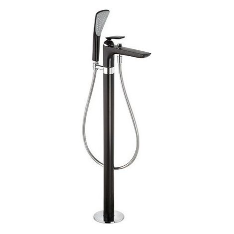 Balance garniture bain chromée/noir