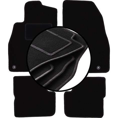 Komplettset Veloursmatten für: Opel Corsa D Schrägheck (2006-2015)