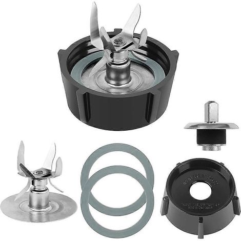 Lame à 6 pointes 4980 et 4902pièces de rechange pour le fond du bol de mixeur Osterizercompatibles avec les modèles argent et noir. (1/5)