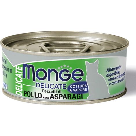 Monge Cat Huhn mit Spargel 80g