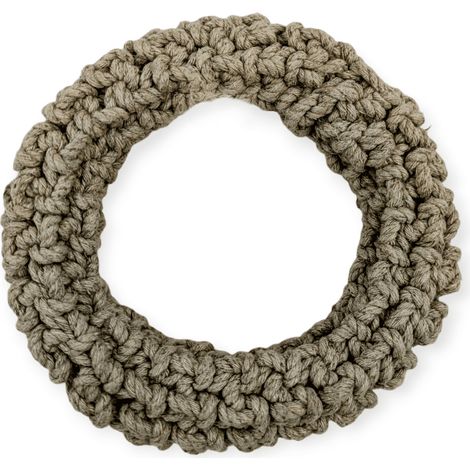 Tire-fil rond naturel en ficelle de chanvre et de coton