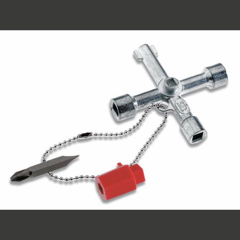 Cimco 112894 Clé universelle pour armoires électriques en métal Clé pour armoires de distribution 1 pc(s) (1/2)