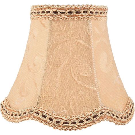 Abat-jour en tissu pour lampe de table, à clipser, style tambour, compatible avec ampoules pour lampadaire. (1/5)
