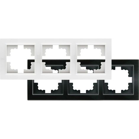 Cadre pour 3 modules - EP Blanc - Ledme - EP-50-W (1/5)
