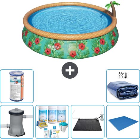 Bestway Piscina Bestway Fast Set Rotonda - 457x84 cm - 8-pezzi  S21470 (1/5)
