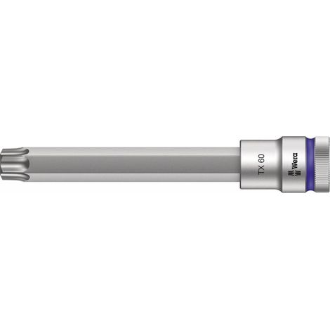 Wera 8767 C HF Punta de vaso TORX® plateado 140 mm