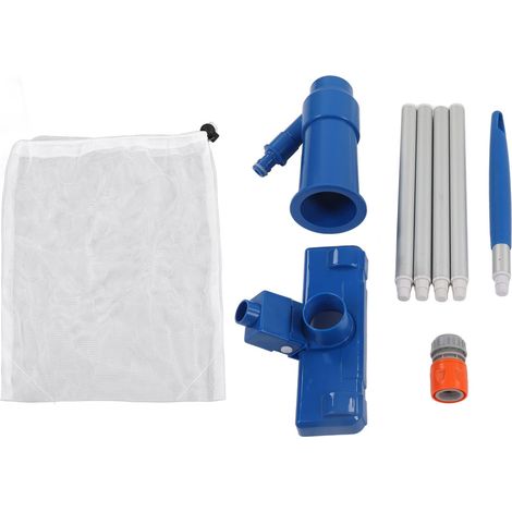Mini nettoyeur sous-marin portable – fontaine, piscine hors sol/gonflable – feuilles saleté sable limon