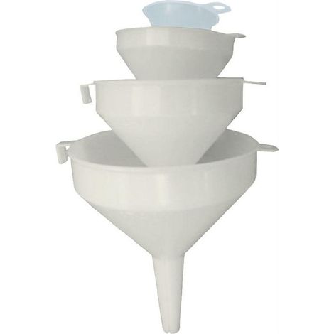 REILANG Juego de embudos 4 piezas. 50, 75, 100, 120 mm - 33.186/S10 (1/3)
