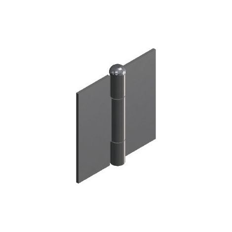 Charnière carrée américaine non percée 4254 60 x 60 mm - MONIN