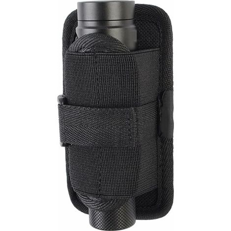Étui de ceinture pour lampe torche avec clip rotatif à 360°, idéal pour la chasse et comme étui pour lampe torche - AquaForge (1/4)