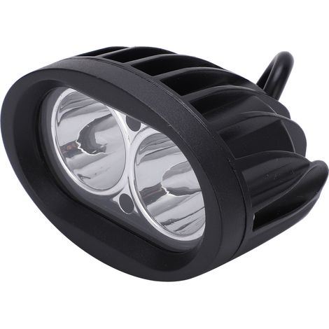 Projecteur LED 20W à double tête 4in pour voiture, camion, quad, bateau, moto - Feu de route anti-brouillard noir (1/5)