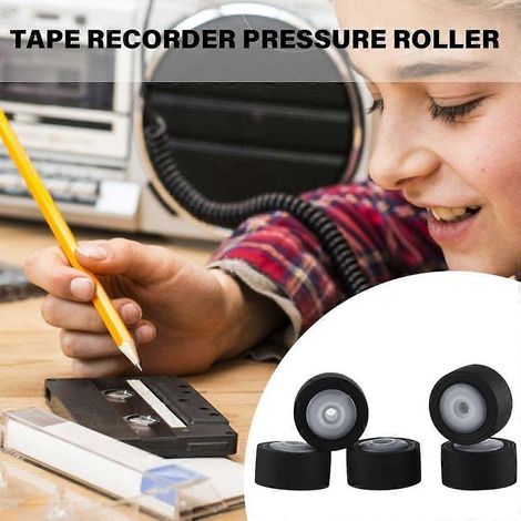 Ensemble de 5 rouleaux de pression en caoutchouc pour courroie de cassette de pression (1/4)