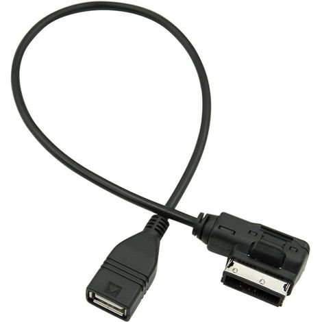 Câble Auxiliaire, Adaptateur De Câble MP3, Interface De Musique USB AMI MMI AUX Adaptateur De Câble MP3 pour Q5 Q7 R8 A3 A4 A5 A6 Accessoire De Remplacement (1/5)