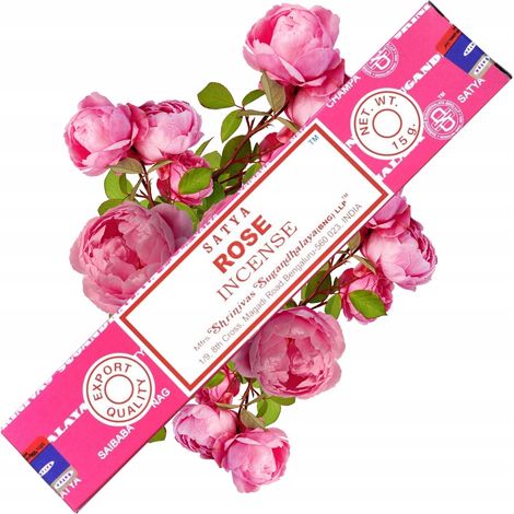 Incenso alla rosa Satya 15 g (1/2)