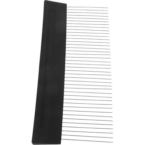 Textured Comb, Stainless Steel, 24.8cm, Finishing Tool for Plaster and Drywall, Professional Use (1/5)