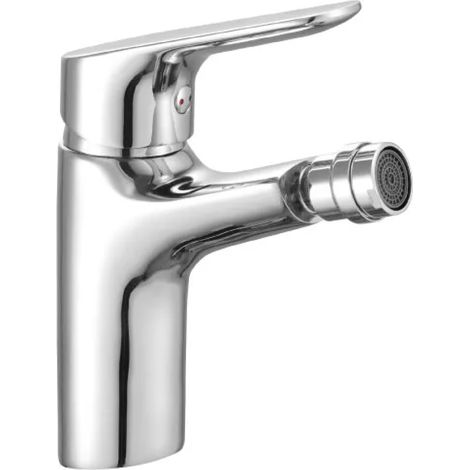 RUBINETTO MISCELATORE MONOCOMANDO PER BIDET SERIE VIOLET SCARICO 11/4