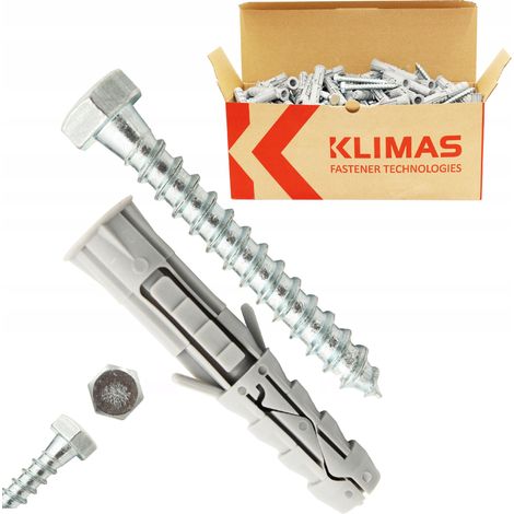 Chevilles De Cadre KKX 12 x 70, Lot De 100, Pour Fixation Longue